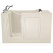 2848.119.SLL 28-in. x 48-in. Walk-In Soaking Bathtub with Left-Hand Drain and Tub Faucet in Linen