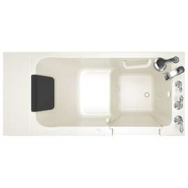 2848.119.AR-M Acrylic Wit 28-in. x 48-in. Walk-In Air Spa Bathtub with Right-Hand Drain and Tub Faucet