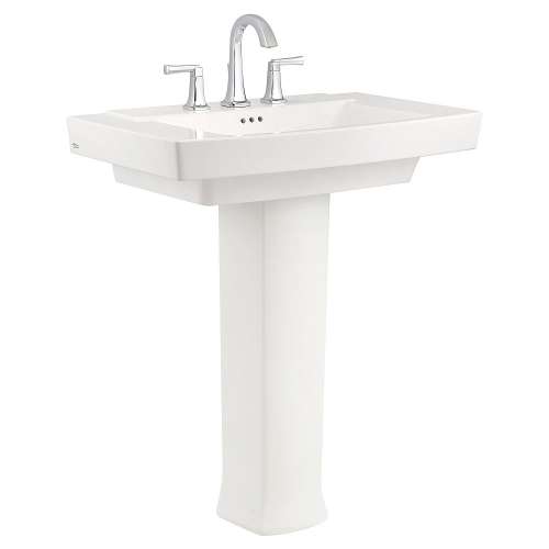 Townsend Pedestal Bathroom Sink with 4