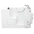 3252OD.109.ARW-PC 32-in. x 52-in. Outward Opening Door Walk-In Air Spa Bathtub with Right Door/Drain and Tub Faucet in White