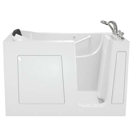 3060.109.WRW 30-in. x 60-in. Walk-In Whirlpool Massage Bathtub with Right-Hand Drain and Tub Faucet in White