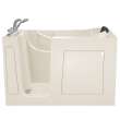 3060.109.SLL 30-in. x 60-in. Walk-In Soaking Bathtub with Left-Hand Drain and Tub Faucet in Linen