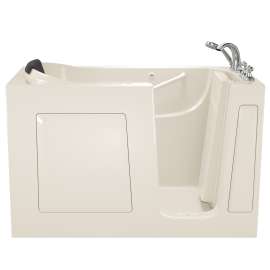 Gelcoat Wit 30-In X 60-In Walk-In Air Spa And Whirlpool Massage Bathtub With Right Hand Drain