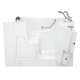 3052OD.109.SRW-PC 30-in. x 52-in. Outward Opening Door Walk-In Soaking Bathtub with Right Door/Drain and Tub Faucet in White