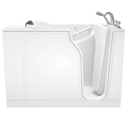 3052.109.SRW 30-in. x 52-in. Walk-In Soaking Bathtub with Right-Hand Drain and Tub Faucet in White