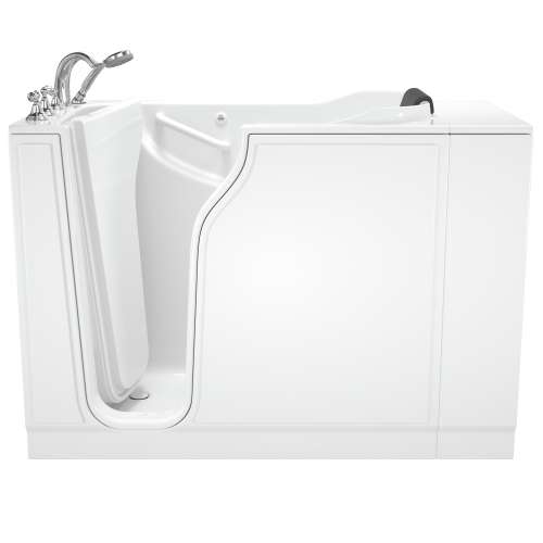 3052.109.SLW 30-in. x 52-in. Walk-In Soaking Bathtub with Left-Hand Drain and Tub Faucet in White