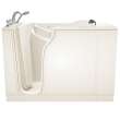3052.109.CLL 30-in. x 52-in. Walk-In Air Spa and Whirlpool Massage Bathtub with Left-Hand Drain and Tub Faucet in Linen