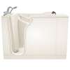 3052.109.ALL 30-in. x 52-in. Walk-In Air Spa Bathtub with Left-Hand Drain and Tub Faucet in Linen