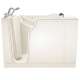 3052.109.ALL 30-in. x 52-in. Walk-In Air Spa Bathtub with Left-Hand Drain and Tub Faucet in Linen