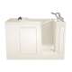 2848.109.SRL 28-in. x 48-in. Walk-In Soaking Bathtub with Right-Hand Drain and Tub Faucet in Linen