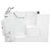 3252OD.109.SLW-PC 32-in. x 52-in. Outward Opening Door Walk-In Soaking Bathtub with Left Door/Drain and Tub Faucet in White