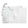 SS9OD5230LJ-WH-PC 30-in. x 52-in. Outward Opening Door Walk-In Jet Massage Bathtub with Tub Faucet in White