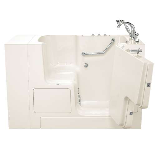 32-in. x 52-in. Outward Opening Door Walk-In Air Massage and Jet Massage Bathtub with Tub Faucet
