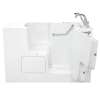 32-in. x 52-in. Outward Opening Door Walk-In Air Massage Bathtub with Tub Faucet in White