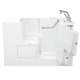 32-in. x 52-in. Outward Opening Door Walk-In Air Massage Bathtub with Tub Faucet in White