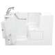SS9OD5232LS-WH-PC 32-in. x 52-in. Outward Opening Door Walk-In Soaking Bathtub with Tub Faucet in White