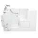 SS9OD5232LJ-WH-PC 32-in. x 52-in. Outward Opening Door Walk-In Jet Massage Bathtub with Tub Faucet in White
