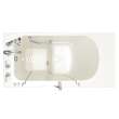 SS9OD5230LA-BC-PC 30-in. x 52-in. Outward Opening Door Walk-In Air Massage Bathtub with Tub Faucet in Linen