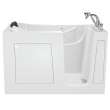 30-in. x 60-in. Walk-In Air Spa and Whirlpool Massage Bathtub with Right-Hand Drain and Tub Faucet in White