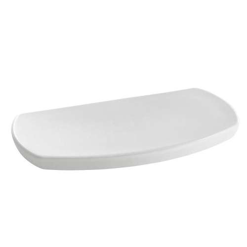 Right Height Elongated Toilet Tank Lid, in White