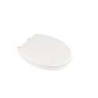 Round Luxury Toilet Seat in White