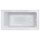 60-in. x 30-in. Integral Apron Bathtub with Left Hand Drain in Arctic