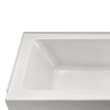 Studio Acrylic 60-In X 30-In Alcove Bathtub With Left Hand Drain