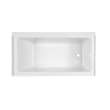 60-in. x 32-in. Fold Over Edge Bathtub with Right Hand Drain in Arctic