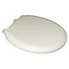 Slow-Close Round Toilet Seat in Linen