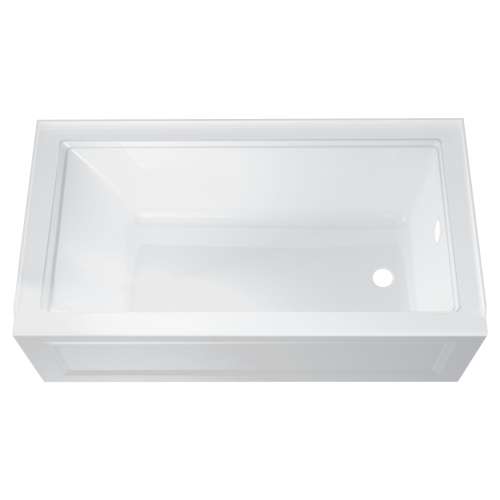 Town Square S 60-in Rectangular Alcove Bathtub with Right Side Drain