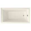 Town Square S 60-in Rectangular Alcove Bathtub with Right Side Drain