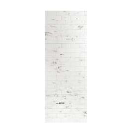 American Standard Legacy 36-in x 96-in Glue to Wall Wall Panel, White Reef/Tile - 7W4104-245.WV3696N-M