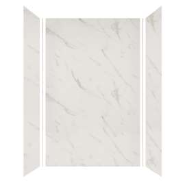 American Standard Reserve 60-in x 36-in x 96-in Glue to Wall 3-Piece Shower Wall Kit, Camden - 7W4200-345.BA6096N-M