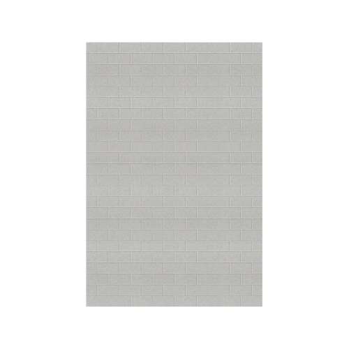 American Standard Legacy 60-in x 96-in Transition Wall Panel, Grey Garden/Tile