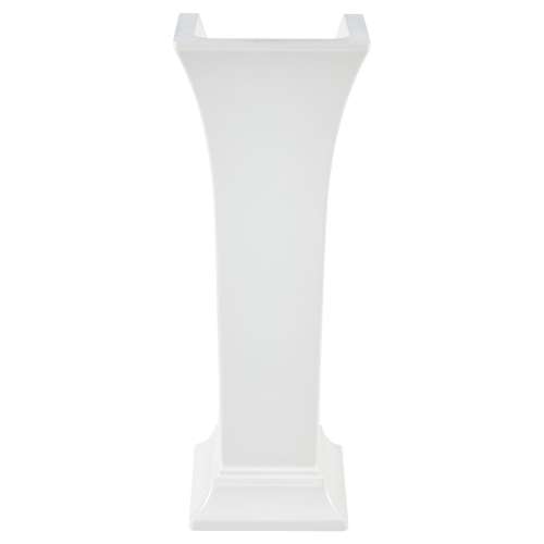 0056001.020 Town Square S Pedestal Leg, White