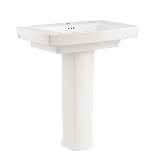 0328100.020 Townsend Center Hole Only Pedestal Sink Top and Leg Combination, White