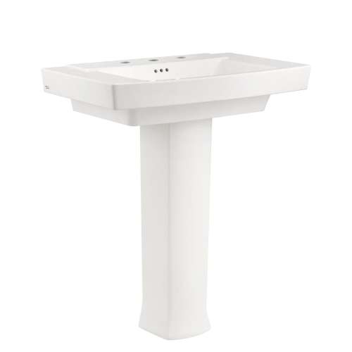 0328800.020 Townsend 8-in Widespread Pedestal Sink Top and Leg Combination, White