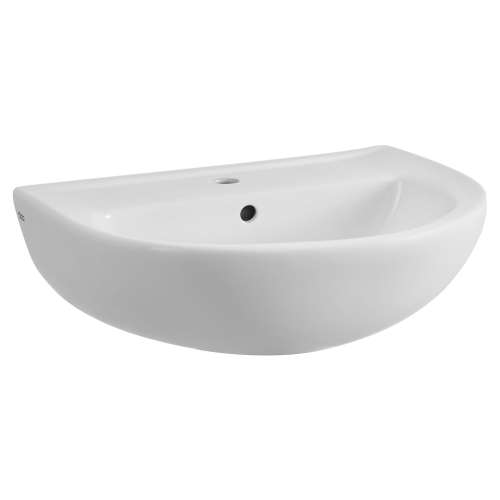0467201.020 Reliant 22-in Pedestal Sink Top Only, Single Hole, White 