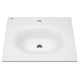 1297001.020 Studio S 24-in Vitreous China Vanity Sink Top Center Hole Only, White