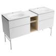 1297001.020 Studio S 24-in Vitreous China Vanity Sink Top Center Hole Only, White