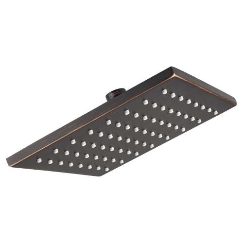 1660788.278 Universal Square 8 Inch 1.8 gpm/6.8 L/min Water Saving Rain Showerhead, Legacy Bronze 