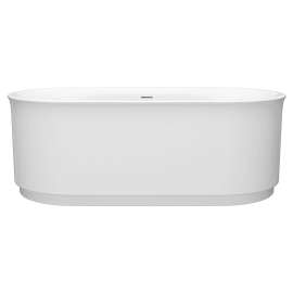 2549004.020 Studio S 68 x 34-in Freestanding Bathtub Center Drain with Integrated Overflow, White