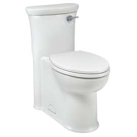 2786813.020 Tropic 1.28 GPF and 4.8 LPF One-Piece Chair Height Right Hand Trip Lever Elongated Toilet with Seat, White