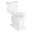 2917228.020 Town Square 1.28 gpf and 4.8 Lpf Two-Piece Chair Height Elongated Toilet Less Seat, White
