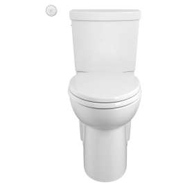 2989709.020 Cadet Touchless Chair Height Elongated Toilet with Concealed Trapway, White