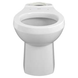 3437D101.020 Colony 3 Standard Height Round-Front Bowl, White 