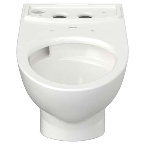 3447101.020 Glenwall Back Outlet Elongated Wall-Hung EverClean Bowl, White 
