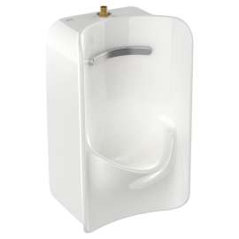6516002EC.020 Greenbrook 0.125 - 0.5 gpf 0.47 - 1.9 Lpf Top Spud Urinal with EverClean, White 