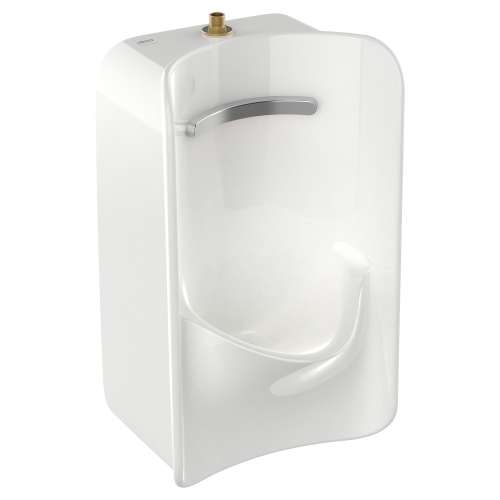 6516002EC.020 Greenbrook 0.125 - 0.5 gpf 0.47 - 1.9 Lpf Top Spud Urinal with EverClean, White 