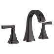 7612807.278 Crawford 8-inWidespread 2 Handle Bathroom Faucet 1.2 gpm and 4.5 L/min with Lever Handles, Legacy Bronze 